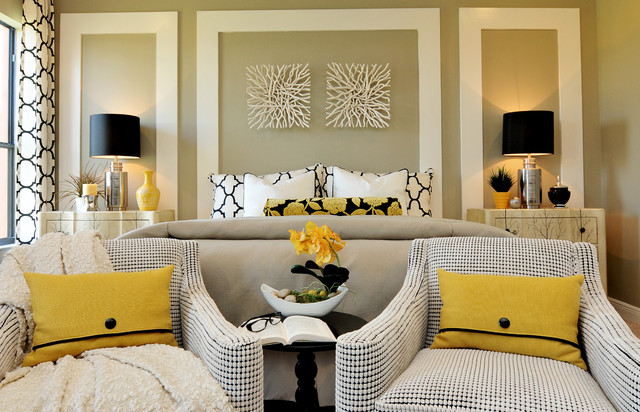 Varied patterns bedroom wall textures ideas