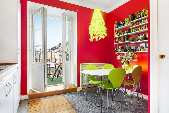 10 - Scandinavian Kitchen Room Interiors Design