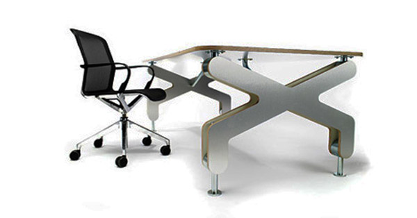 X Shaped Lovely Desk