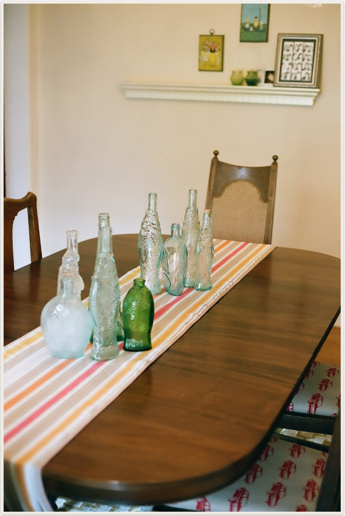 Impressive Antique Dining Room Design Table Setting