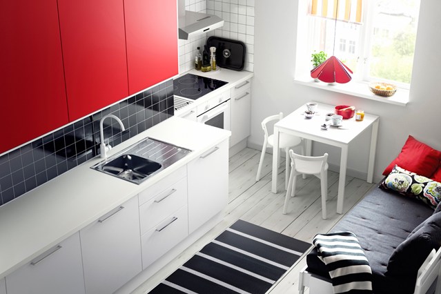 Kitchens Ikea Red Easy Living