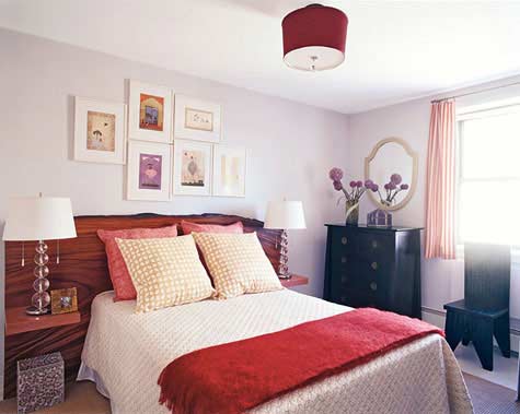 Fabulous Contrasting Color Bedroom