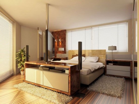 Modern bedroom idea 