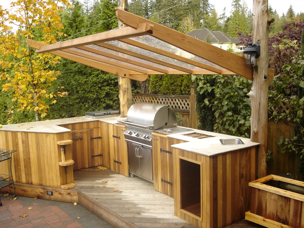  using kitchen cabinets outdoors