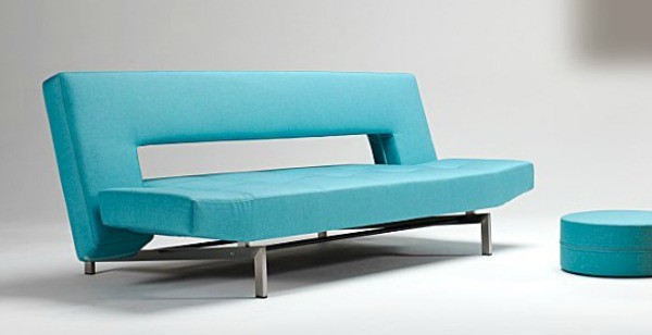 Tufted sofa seater will easily serve as a comfortable bed 