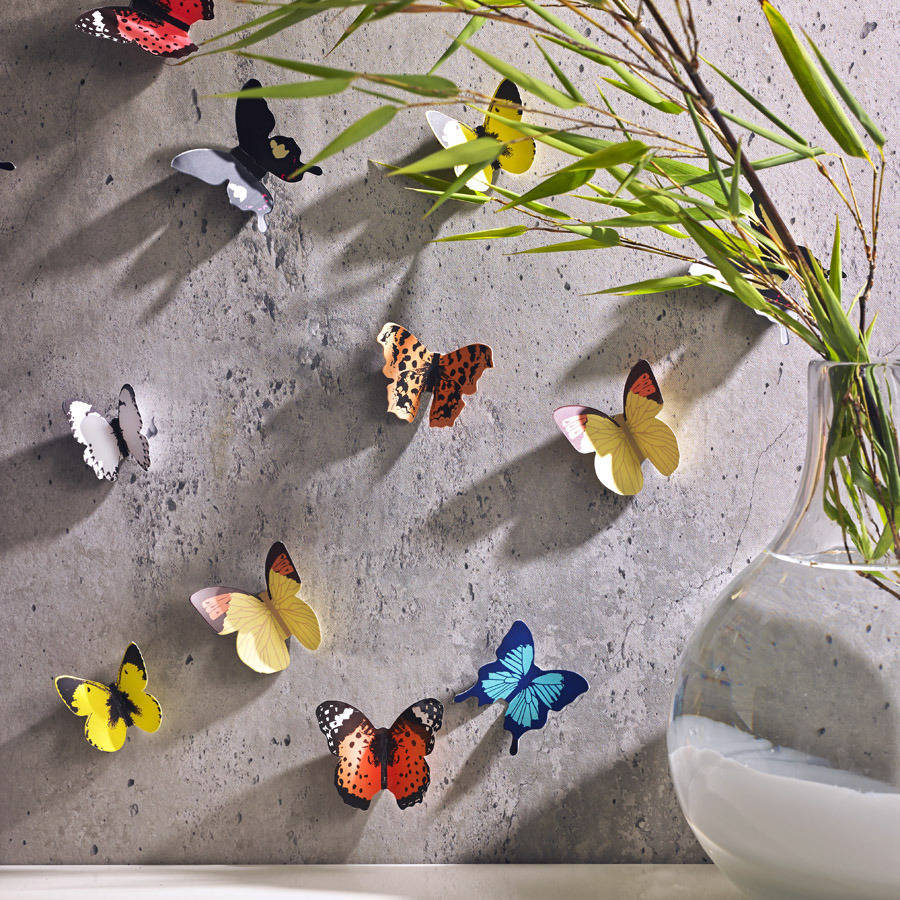 Butterfly wall decorations