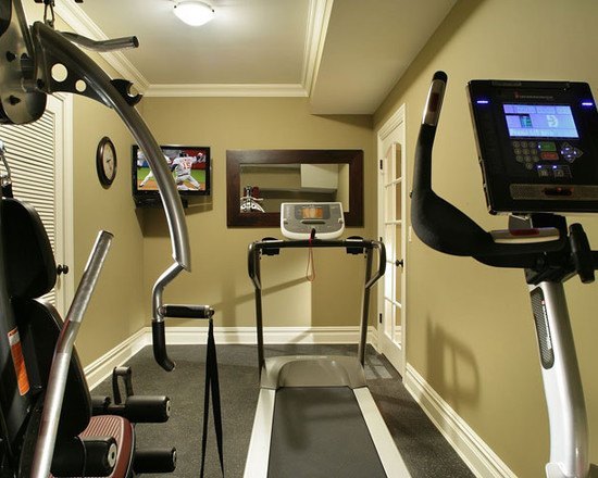 Eclectic home gym