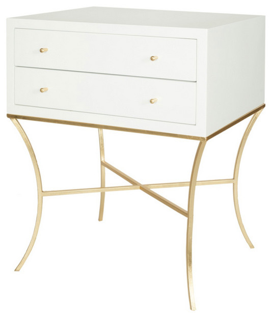 White Colored Nightstand