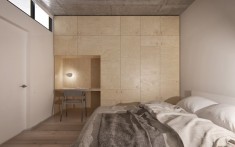 Minimalist Apartment bedroom Design