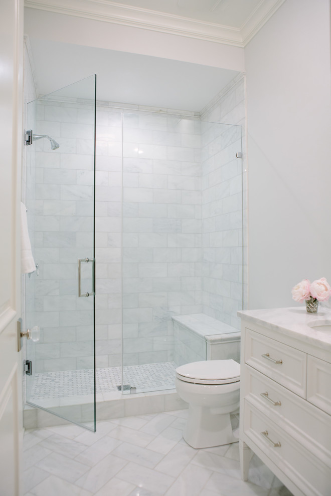 Abiding Lounge – Transitional – Bathroom – Chicago – by Amrami Design +  ...