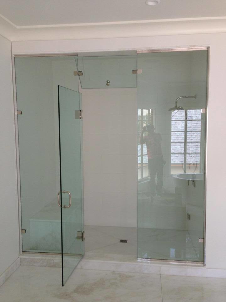 U.S.FRAMLESS GLASS SHOWER DOOR – Traditional – Bathroom – New York – by  ...