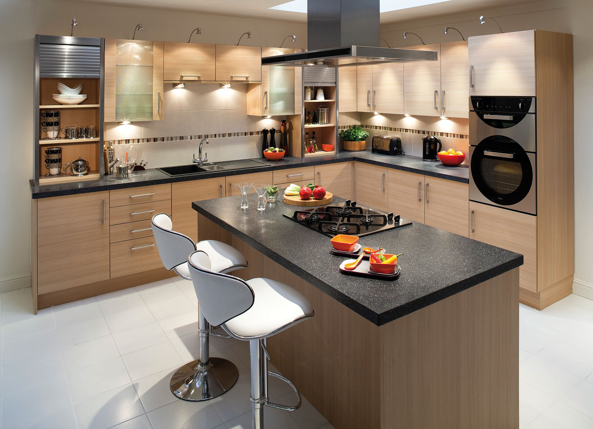 10 G shaped kitchen layout Ideas