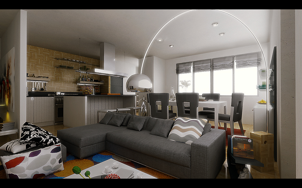 Interior Design Ideas For Apartment Living, Small Apartment Living Room Lighting Ideas