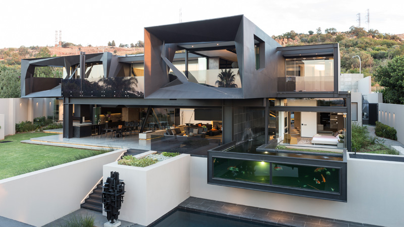 Kloof road house exterior